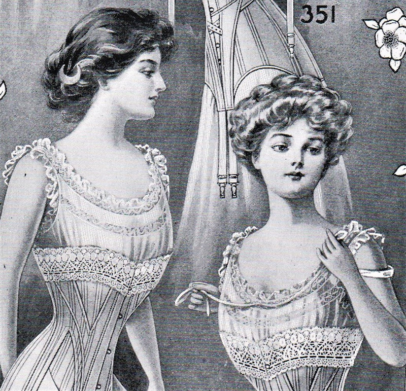 Edwardian Combinations/ Open Drawers With Camisole/ Lingerie 1900s -   Canada